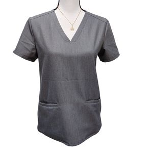 Figs Casma Two Pocket Scrub Top Size XS